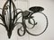 Mid-Century Brutalist Wrought Iron Chandelier, Image 8