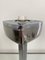 Art Deco Bauhaus Chromed Pewter Ashtray Stand from Metawa, 1930s 15