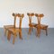 Stühle aus Buche, Giovanni Michelucci zugeschrieben, 4er Set 9
