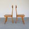 Chairs in Beech Wood Attributed to Giovanni Michelucci, Set of 4 18