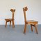 Chairs in Beech Wood Attributed to Giovanni Michelucci, Set of 4 14