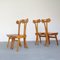 Chairs in Beech Wood Attributed to Giovanni Michelucci, Set of 4 23