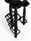 Large Brutalist Floor or Table Wrought Iron Candle Holder, Image 6