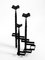 Large Brutalist Floor or Table Wrought Iron Candle Holder 5