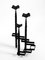 Large Brutalist Floor or Table Wrought Iron Candle Holder, Image 5