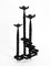 Large Brutalist Floor or Table Wrought Iron Candle Holder, Image 1