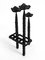 Large Brutalist Floor or Table Wrought Iron Candle Holder, Image 12