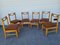 Stühle von Guillerme et Chambron für Votre Maison, 1960er, 6er Set 1