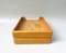 Beech & Brass Document Tray & Storage Box, 1960s, Image 6