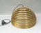 5639/S Saturno Gold-Plated Pendant Light by Kazuo Motozawa for Staff, 1970s 4