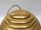 Lámpara colgante 5639 / S Saturno bañada en oro de Kazuo Motozawa para Staff, años 70, Imagen 7