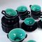 Mid-Century Ceramic Coffee Set from Cerenne Vallauris, 1950s, Set of 13 4