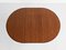 Mid-Century Danish Round Dining Table in Teak with 2 Extensions from Dyrlund 5