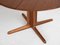 Mid-Century Danish Round Dining Table in Teak with 2 Extensions from Dyrlund 7