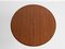 Mid-Century Danish Round Dining Table in Teak with 2 Extensions from Dyrlund 6