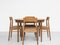 Midcentury Danish round dining table in oak by Skovby Møbelfabrik 1960s, Image 2