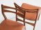 Midcentury Danish set of 4 dining chairs in teak by Christian Linneberg 1960s 8