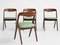 Dänische Mid-Century Stühle aus Teak von Vamo, 1960er, 4er Set 5