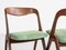 Dänische Mid-Century Stühle aus Teak von Vamo, 1960er, 4er Set 6