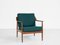 Mid-Century Easy Chair in Cherry Wood from Knoll, 1960s, Image 1