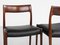 Mid-Century Danish Chairs in Rosewood by Niels Otto Møller for J.L. Møllers Møbelfabrik, Set of 6 6