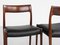 Mid-Century Danish Chairs in Rosewood by Niels Otto Møller for J.L. Møllers Møbelfabrik, Set of 6, Image 6