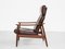 Mid-Century Danish Lounge Chair in Teak and Leather by Arne Vodder for France & Søn, 1960s 3