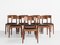 Mid-Century Danish Dining Chairs in Teak by Henning Kjaernulf for Korup Stolefabrik, Set of 8 1