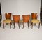 Art Deco H-214 Dining Chairs by Jindrich Halabala for UP Závody, Set of 4 8