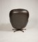 Mid-Century Finnish Leather Swivel Armchair from Peem, 1970s, Image 5