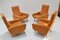 Armchairs, Czechoslovakia, 1960s, Set of 4 2