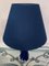 Cobalt Blue Crystal Table Lamp from Val St Lambert, 1950s 10
