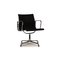 Black Fabric EA 108 Chair from Vitra 1