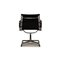 Chaise EA 108 en Tissu Noir de Vitra 9