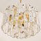 Palazzo Pendant Lamps in Gilt Brass and Glass from Kalmar, Set of 2, Image 9