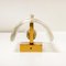 Handmade Brass and Glass Wall Lamp by J.T. Kalmar 9