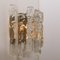 6 Wall Sconces and 4 Chandeliers in Ice Glass from Kalmar, Set of 10 9