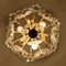 Palazzo Wall Light in Gilt Brass and Glass by J. T. Kalmar, 1970s, Image 10