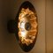 Dark Brass and Glass Wall Sconce from Raak, Netherlands, 1970s, Image 13