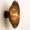 Dark Brass and Glass Wall Sconce from Raak, Netherlands, 1970s 9