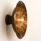 Dark Brass and Glass Wall Sconce from Raak, Netherlands, 1970s, Image 9