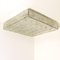 Large Square Glass Flush Mount from J.T. Kalmar, Austria 3