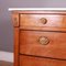 Italian Fruitwood Chest of Drawers with Marble Top, Image 3