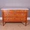 Italian Fruitwood Chest of Drawers with Marble Top 1