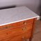 Italian Fruitwood Chest of Drawers with Marble Top, Image 7