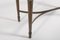 Mid-Century Bronze Side Table with Engraved Glass Top, Italy, 1950s 6