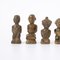 Miniatur Bronzefiguren, Kongo, 1950er, 7er Set 9