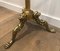 Brass and Wood Valet with Lion Heads and Feet 6