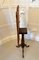 Lámpara de mesa victoriana antigua de madera nudosa de nogal, Imagen 7