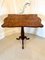Antique Victorian Inlaid Burr Walnut Lamp Table 3